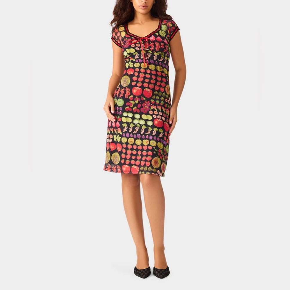 Betsey Johnson fruit dress size large